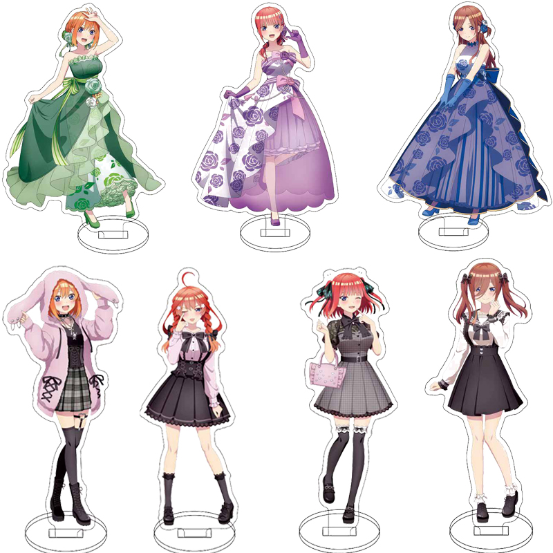Figma Stand Set - ขาตั้งอะคริลิกอนิเมะ 16 ซม. ชุดพี่น้องห้าคนสุดที่รัก นากาโนะ อิทสึกิ