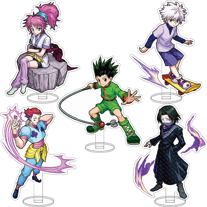 Figma Stand Set - ฟิกเกอร์อะคริลิกขนาดใหญ่ 16 ซม. อนิเมะ HUNTER×HUNTER แมชิ