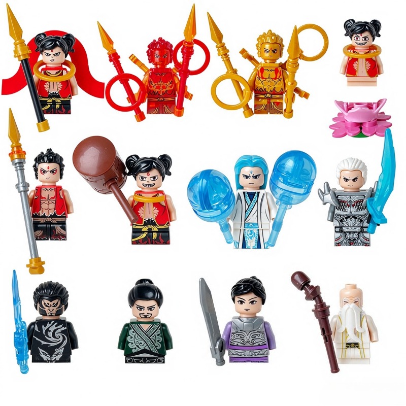 Building Block Mini - ตัวต่อ, ฟิกเกอร์, ตุ๊กตาหุ่น, ของเล่น, ฟิกเกอร์ขนาดเล็ก, ตุ๊กตาหุ่น,