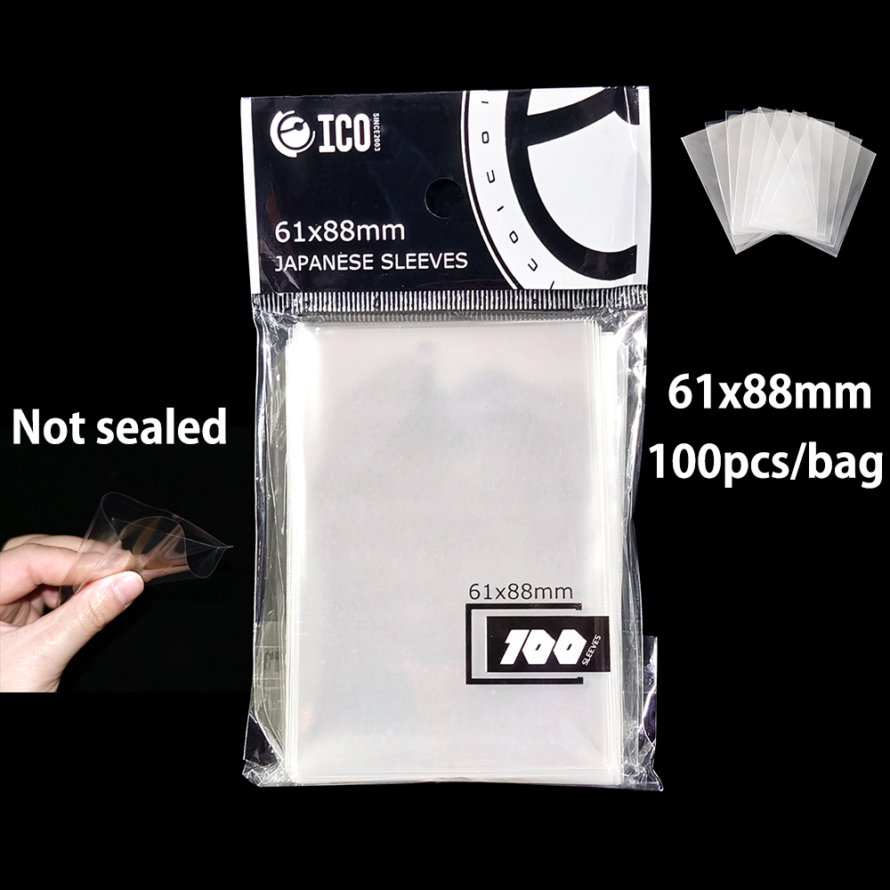 100 ชิ้น/แพ็คคุณภาพสูงโปร่งใสก - Card Penny Sleeve บทวิจารณ์และราคา