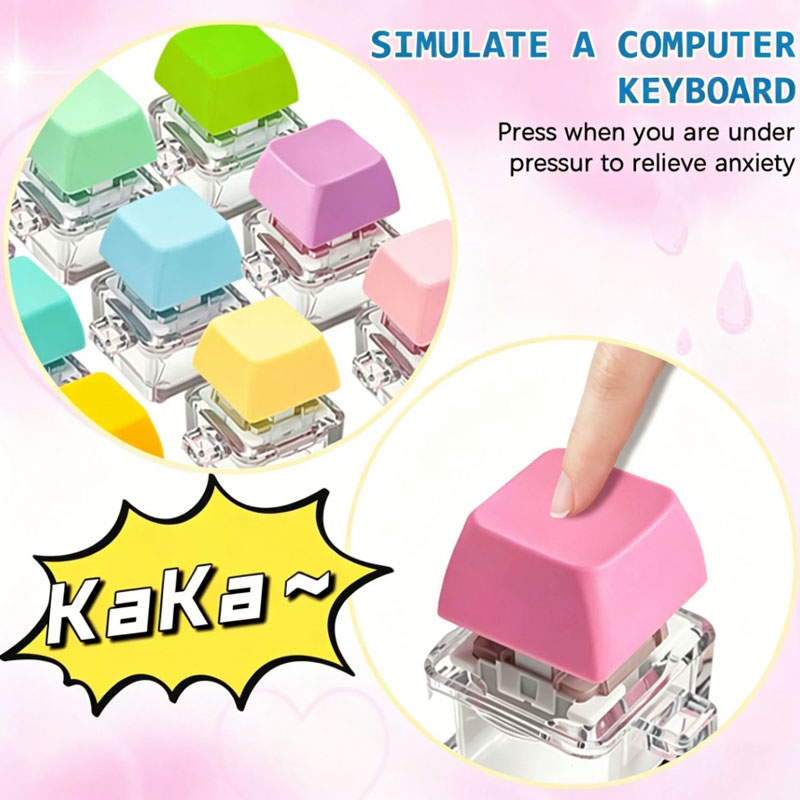 พวงกุญแจคลิกเกอร์คลายเครียดแบบ - Fidget Cube Original บทวิจารณ์และราคา