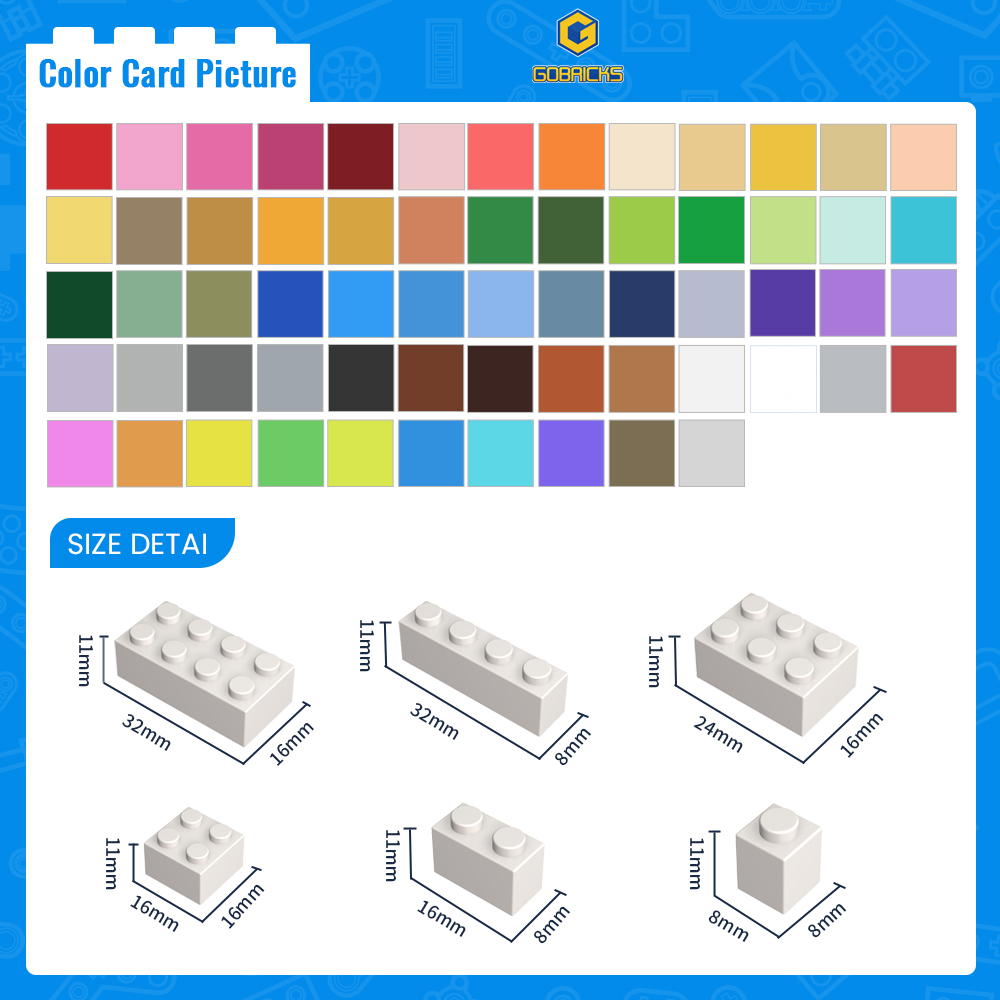 Gobricks 50950 10 ชิ้น อิฐโค้ง - Lego Set Creator บทวิจารณ์และราคา