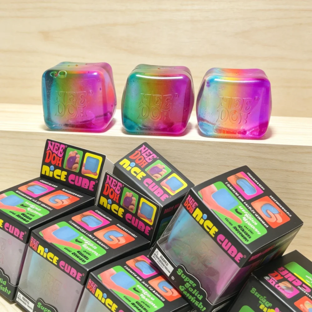 NEEDOH ลูกบาศก์สีรุ้ง ของเล่นบ - Fidget Cube Original บทวิจารณ์และราคา