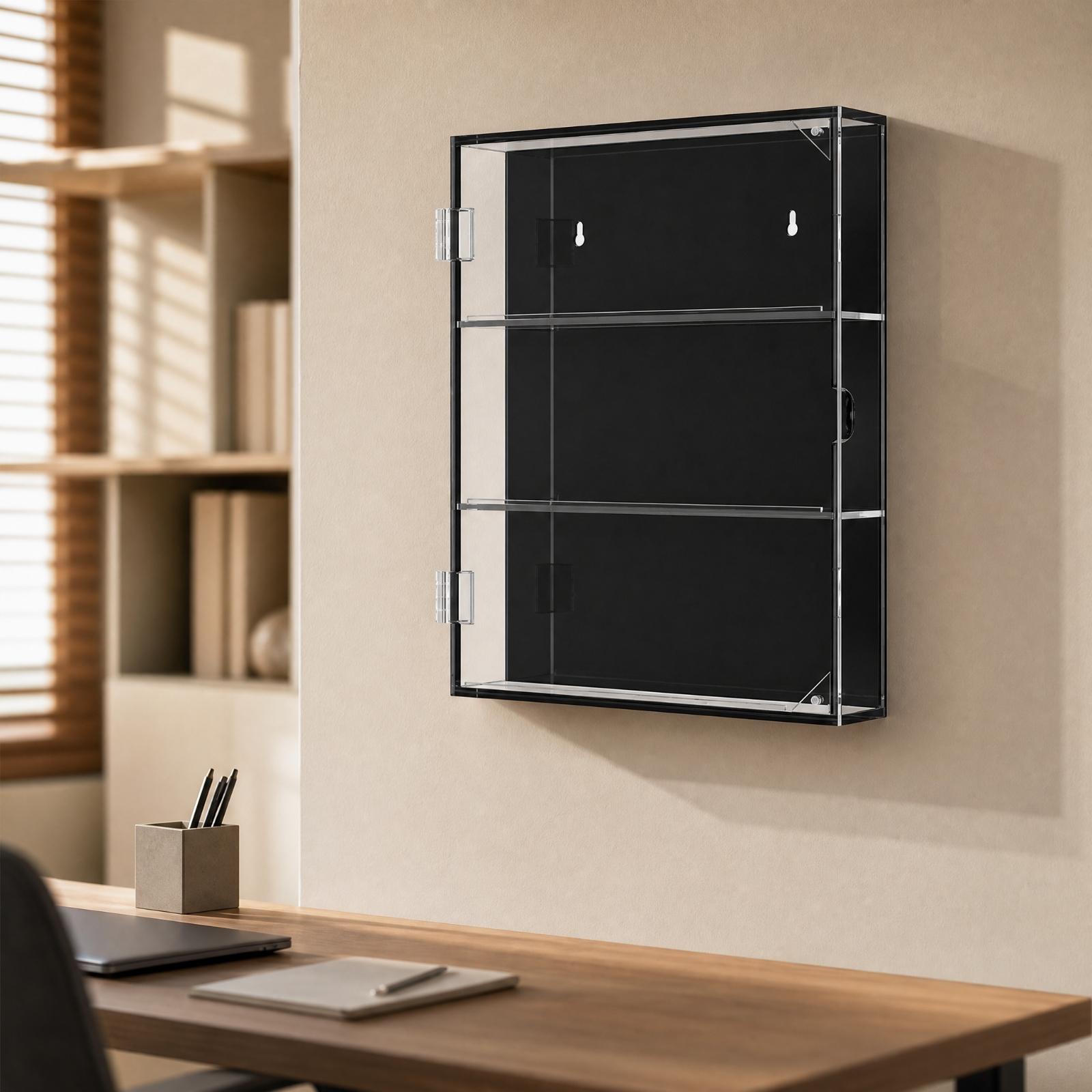 ตู้โชว์การ์ดสะสมอะคริลิกแบบติด - Display Case Acrylic บทวิจารณ์และราคา