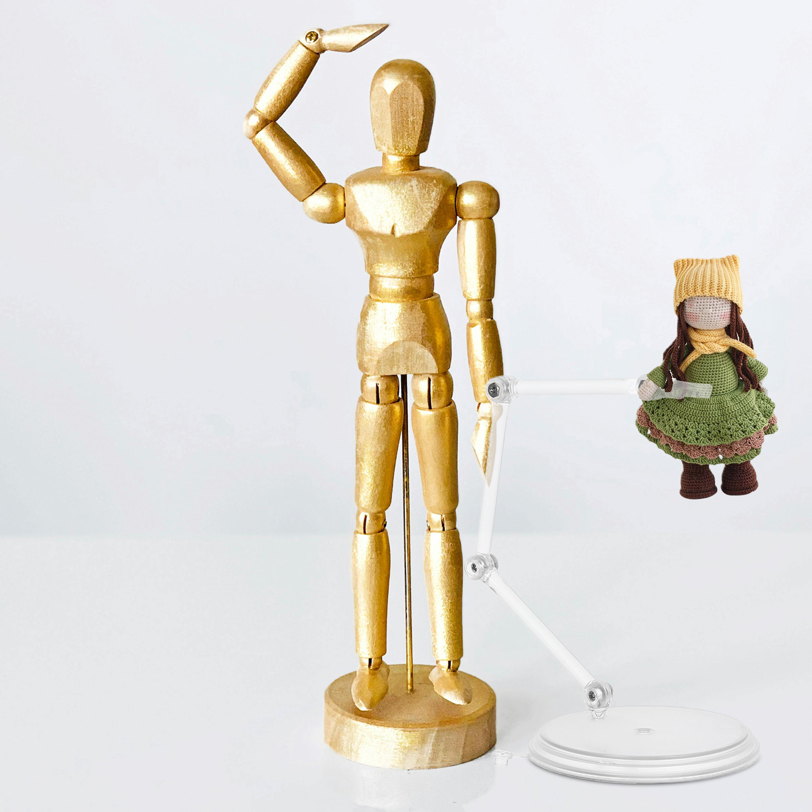 ชุดขาตั้งโชว์ฟิกเกอร์แบบปรับได - Action Figure Stand บทวิจารณ์และราคา