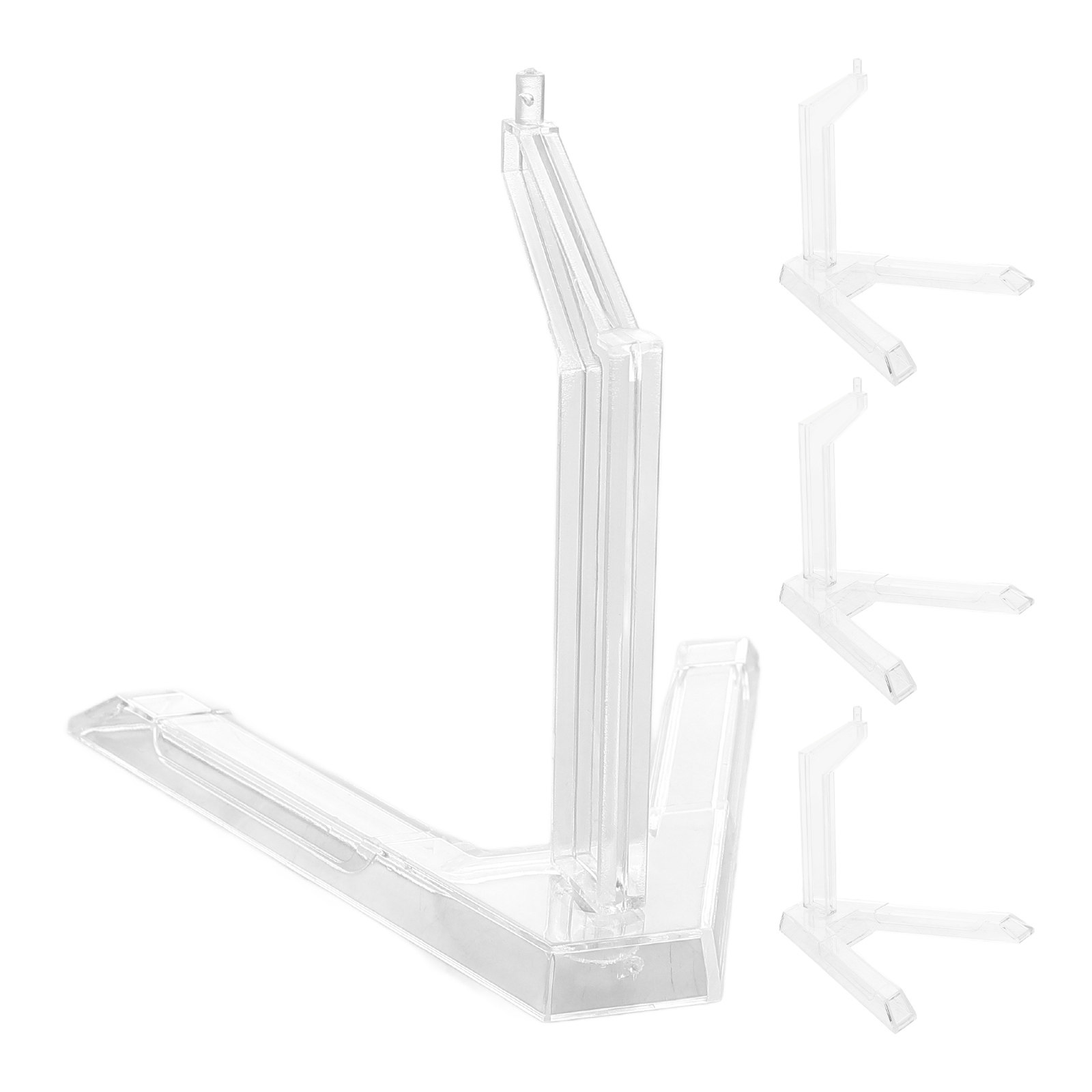 4 ชิ้น ฐานรองตั้งฟิกเกอร์ใส ฐา - Action Figure Stand บทวิจารณ์และราคา
