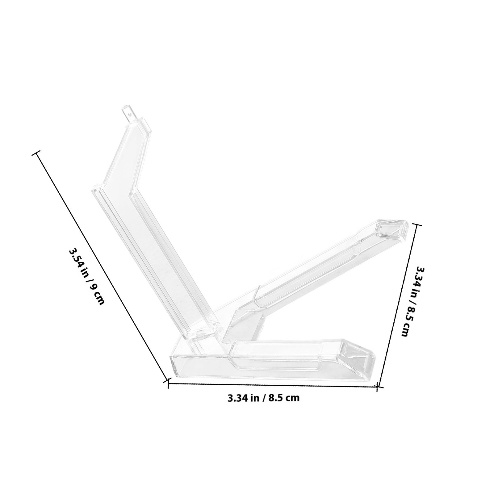 4 ชิ้น ฐานรองตั้งฟิกเกอร์ใส ฐา - Action Figure Stand บทวิจารณ์และราคา